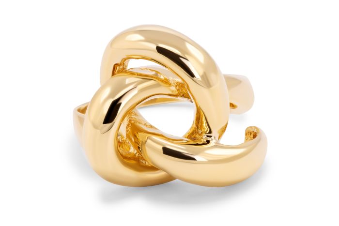 14K Yellow Gold Knot Ring